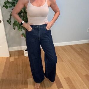 Banana Republic wide leg jean